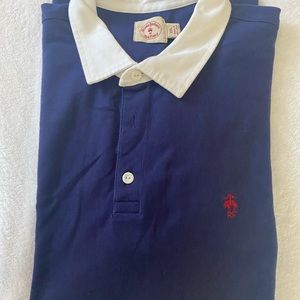Brooks Brothers “red fleece” shirt sleeve polo shirt